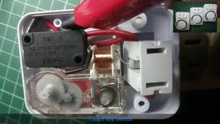 Electrical Timer modify ﹣ 220v to 110v [upl. by Arissa892]