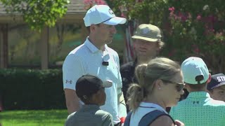 Jordan Spieth hosts youth golf charity tournament [upl. by Ael]