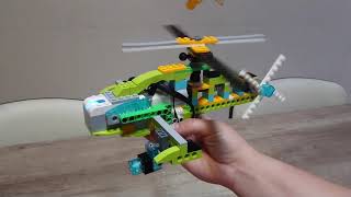 Helicopter Lego WeDo 20 Instruction [upl. by Gaughan]