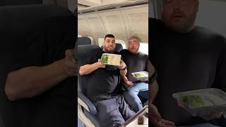 Arancini On The Plane ✈️ funny food comedy automobile worldcup buffalowildwings homemademayo [upl. by Bradway]