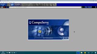 CompuServe 2000 50 Installation [upl. by Pillihp]