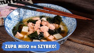 ZUPA MISO  przepis na szybko 🍜 Mało składników  UMAMI [upl. by Job]