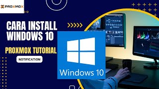 Cara Install Windows 10 Pro di Proxmox [upl. by Champaigne825]