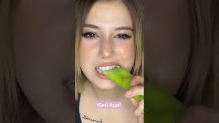 Biber Akımı 😋🌶️ asmr biberakımı cemresolmaz merveyalcın didemw yagmurozkavak [upl. by Elvis684]