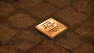 Perleberg Stolpersteine erinnern an die Pogrome 1938 [upl. by Thesda90]