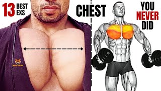 TOP 13 INNER LOWER  MIDDLE AND UPPER CHEST WORKOUT THAT YOU NEVER DID AT GYM [upl. by Colier]