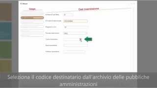 Software EFattura  Come creare la fattura elettronica [upl. by Dion]