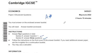 Tips and tricks to ace your Paper 2 of IGCSE Economics [upl. by Mcclees]