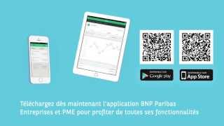 L’App Entreprise BNP Paribas  Gagnez du temps [upl. by Twitt]