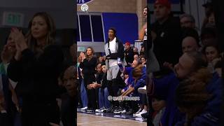 Scottie Pippen gets out of his chair after son Justin Pippen scored the and1 🦴 [upl. by Aloeda827]