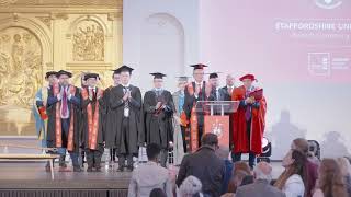 Staffordshire University London Ceremony 2023 [upl. by Nylram459]