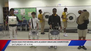 Green Oaks Performing Arts Academy Drum Line Competition this Saturday [upl. by Vergos]