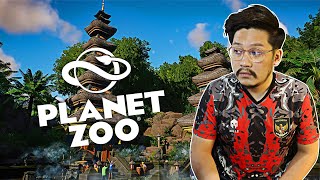 Planet Zoo Franchise Mode  Starting A New Zoo From Scratch Welcome To Nusantara Zoo [upl. by Maurits]