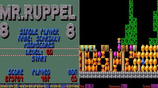 Mr Ruppel 8 aka Ruppel 8 RuppelWareMr B AMIGA Boulderdash ECS AGA Boulder Dash Emerald Mines WE NET [upl. by Starlene]