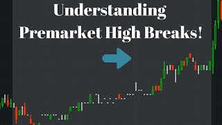 Understanding the Premarket High Break Strategy  Live Small Account Day Trading [upl. by Aramahs]