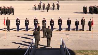 Parris Island Graduation Ceremony USMC Honor Graduates112015 [upl. by Halvaard]