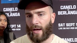 Caleb Plant REACTS to Canelo HEATED ALTERCATION with Edgar Berlanga amp INTERRUPTING Them GOING AT IT [upl. by Caniff]