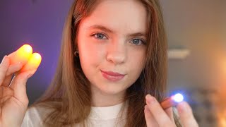 ASMR Fast amp Aggressive Eye Exam WITH Light Triggers 👀 Medical roleplay doctor follow instructions [upl. by Uda]