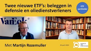 Twee nieuwe ETFs defensie en oliedienstverleners [upl. by Vaenfila]