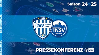 Pressekonferenz TBV Lemgo Lippe  ThSV Eisenach 161124 [upl. by Norel]