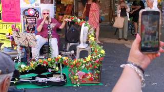 Tel Aviv Street Singer Adon Olam [upl. by Alakim]