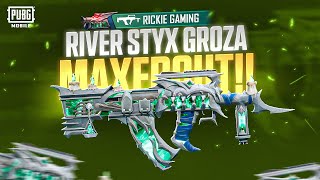 RIVER STYX CRATE  GROZA OPENING  bgmi  rickiegamingyt [upl. by Akcirederf40]