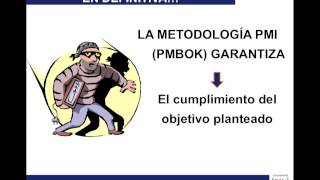 Metodología del PMI  Guía del PMBOK [upl. by Ackerley]