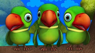 Main Tota Main Tota  Main Tota Hare Rang Ka  Hindi Rhymes  Hindi nursery rhymes [upl. by Anawait]