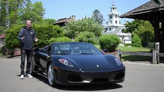 2007 Ferrari F430 F1 Spider  Black on Black [upl. by Novets396]