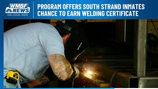 Program offers inmates chance to earn welding certificate [upl. by Sandro]