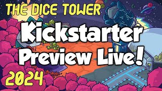 Dice Tower 2024 Kickstarter Preview [upl. by Nolyarg]