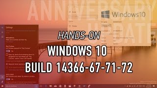 Handson with Windows 10 build 14372  14366 Refresh Tool Activation Troubleshooter UI Changes [upl. by Elwin]