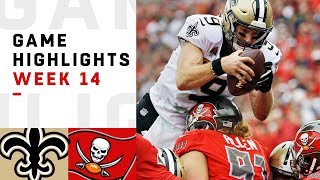 Saints vs Buccaneers Week 14 Highlights  NFL 2018 [upl. by Stich18]