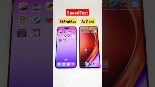 16ProMax vs 8Gen1 SpeedTest OMG 😱😲 [upl. by Berni741]