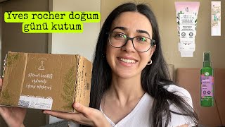 Yves Rocher Doğum Günü Kutum🎁 yvesrocher [upl. by Akilam]