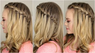 How to do a Waterfall Braid [upl. by Haelat486]