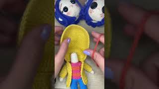 Coraline Jones 💙Tutorial en el canal diy amigurumi coralinejones crochet tejido [upl. by Koran]