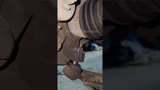 Suspension control arm ball joints removing like this😬😀 shorts [upl. by Tallu]