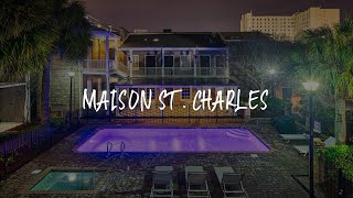 Maison St Charles New Orleans Hotel [upl. by Brena]