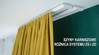 Szyny karniszowe aluminiowe system ZS i ZD  czym się różnią [upl. by Nnalyrehc74]