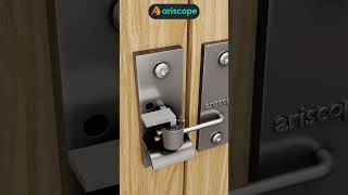 ariscope Secret PinUnlock Latch with Swing Metal Rod and Hidden Access [upl. by Nylarej]