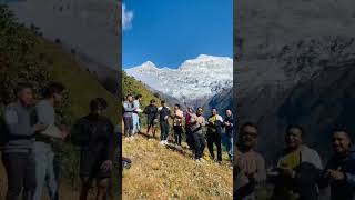 Gurja himal ko fedimaa pugepachhi hami ❤️🙏myagdi gurjamyagdi prakashpoudel [upl. by Nyrad]