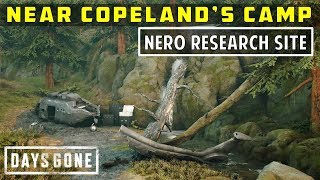 Near Copelands Camp NERO Research Site Location  Days Gone [upl. by Annawt]