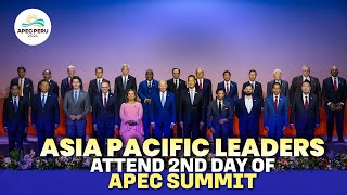 Live Asia Pacific leaders gather in Lima on 2nd day of APEC summitJoe Biden  Xi Jinping  Trudeau [upl. by Leiva718]