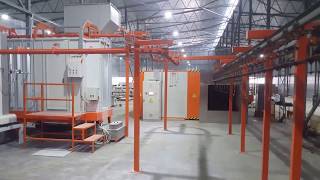 Enamel Coating Line  Emaye [upl. by Imiaj]