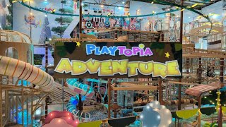 PLAYTOPIA ADVENTURE PLAYGROUND MALL SENAYAN PARK  SEPUTAR JAKARTA [upl. by Saidel]