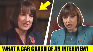 STUNNED Rachel Reeves RUTHLESSLY DESTROYED By Interviewer As LIES Called Out In TV Interview [upl. by Tadio]