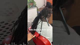 Two Strand Twist on Dreadlocks [upl. by Conn]