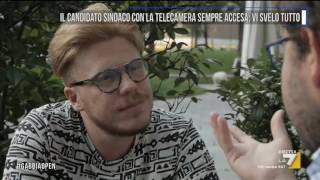 Il candidato sindaco con la telecamera sempre accesa [upl. by Abrahams719]