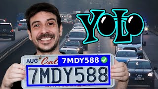 Automatic number plate recognition with Python Yolov8 and EasyOCR  Computer vision tutorial [upl. by Nylatsirhc]